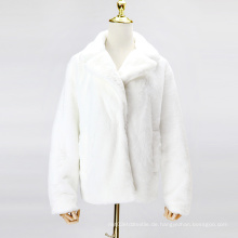 Faux Fur Ladies Revers Jacke